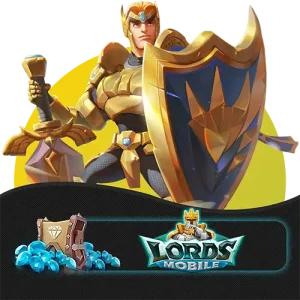 خرید جم لوردز موبایل | شارژ سریع و ارزان Diamond Lords Mobile | 4GEM