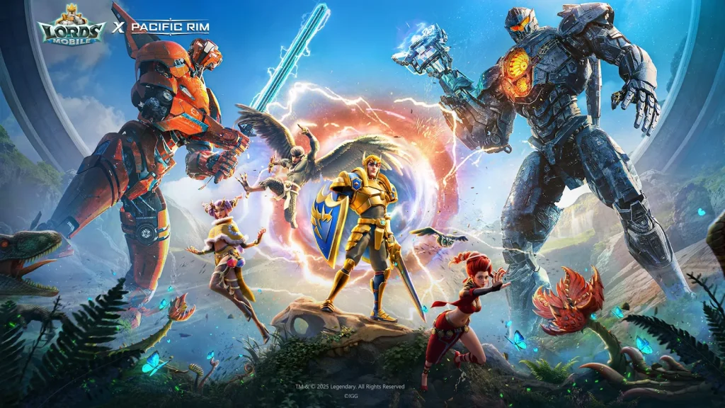 Pacific Rim event in Lords Mobile Jaeger skins