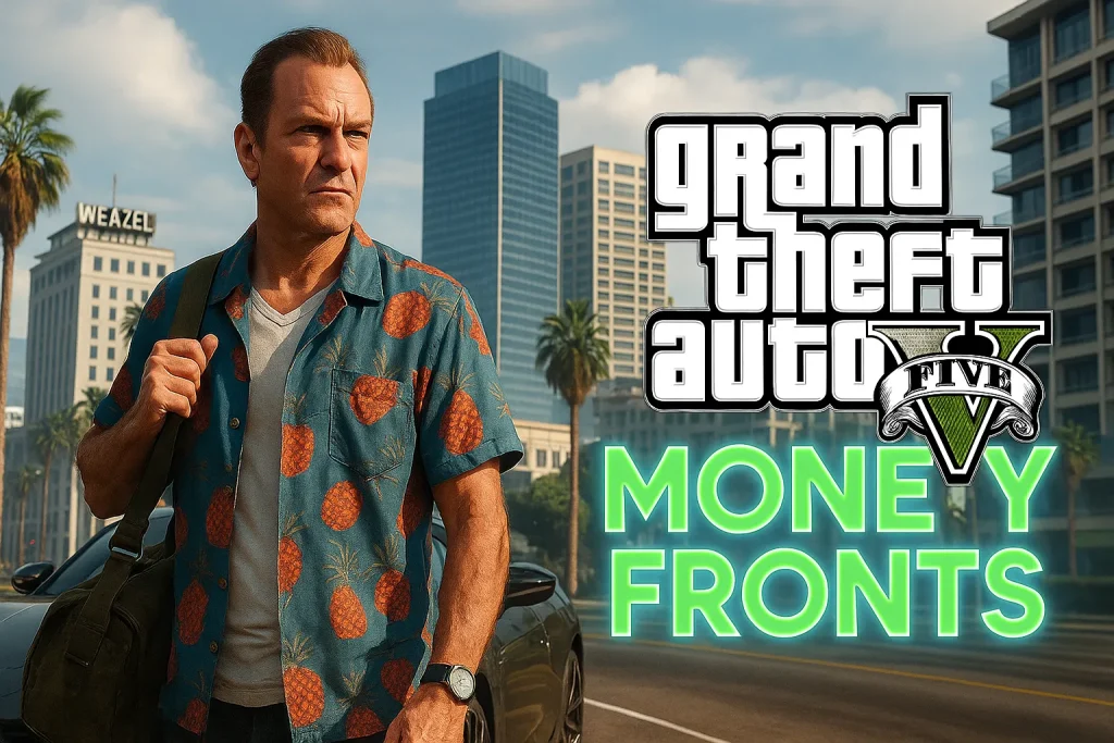 کسب‌وکار Hands On Car Wash برای پول‌شویی در GTA V