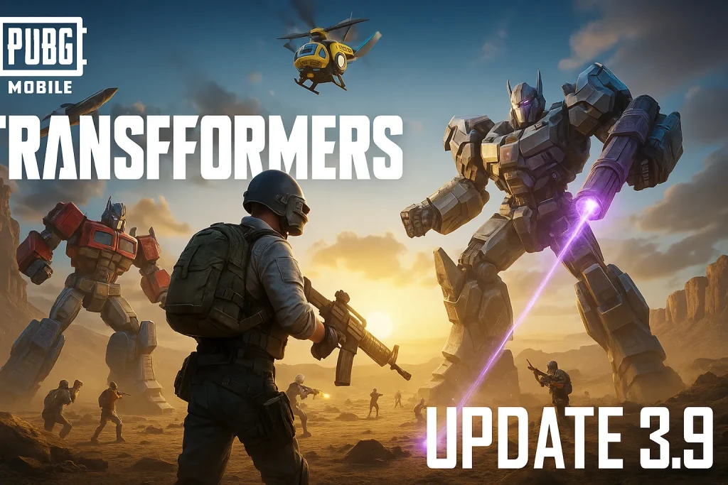 PUBG Mobile آپدیت ۳.۹ با تم Transformers