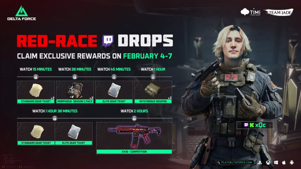 هفته استریمرهای Delta Force (Delta Force Streamer Week)